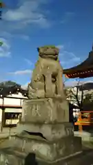 石和八幡宮(官知物部神社)の狛犬