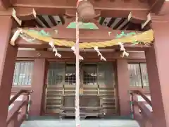 雷香取神社の本殿