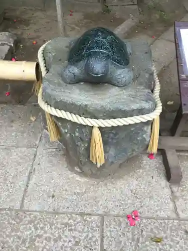 酒列磯前神社の狛犬