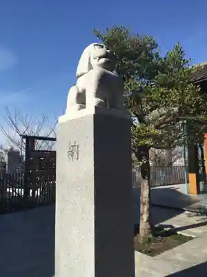 赤城神社の狛犬