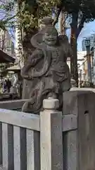 鬼子母神堂　(法明寺）の像