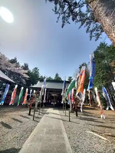 滑川神社 - 仕事と子どもの守り神(福島県)