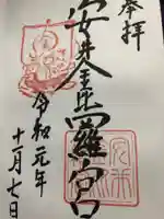 安井金比羅宮の御朱印