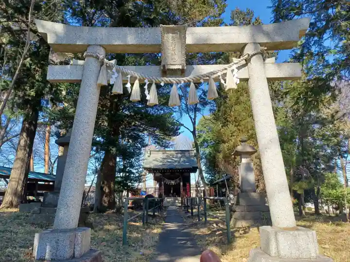 上宮稲荷神社の鳥居