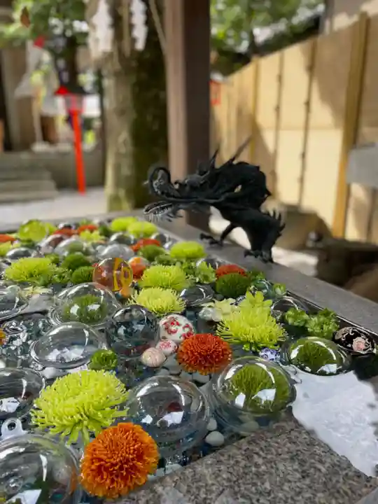 蛇窪神社の手水舎