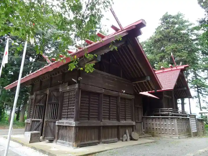 宇都母知神社の本殿・本堂
