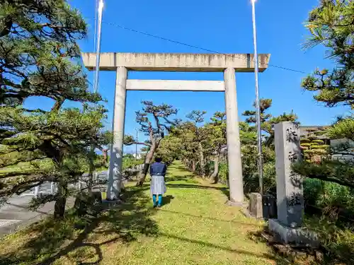 鞆江神社の鳥居