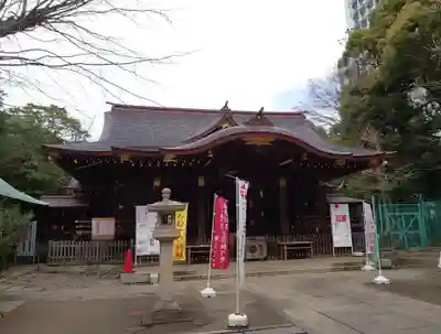 渋谷氷川神社の本殿・本堂