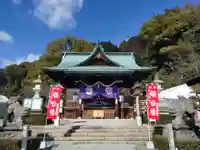 草津八幡宮の本殿・本堂
