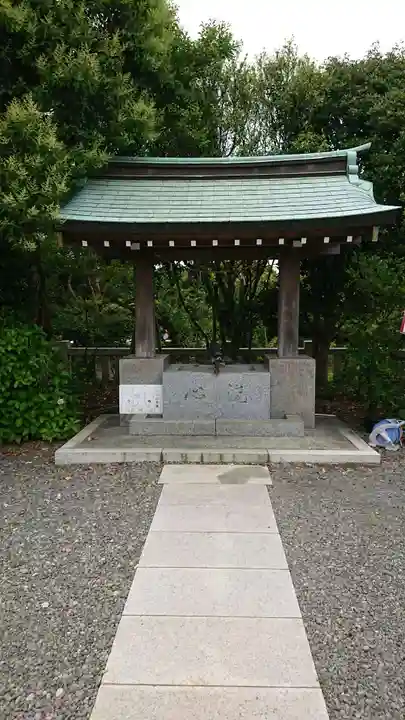 龍口明神社の手水舎