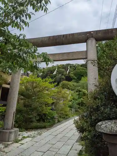 五所神社の鳥居