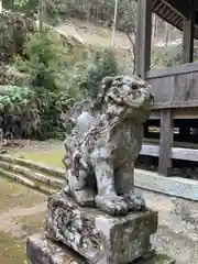 田賀神社の狛犬