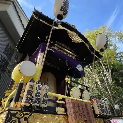 川越熊野神社のお祭り