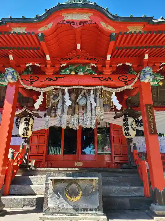 海南神社の本殿・本堂