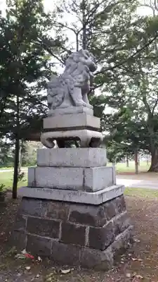 東神楽神社の狛犬