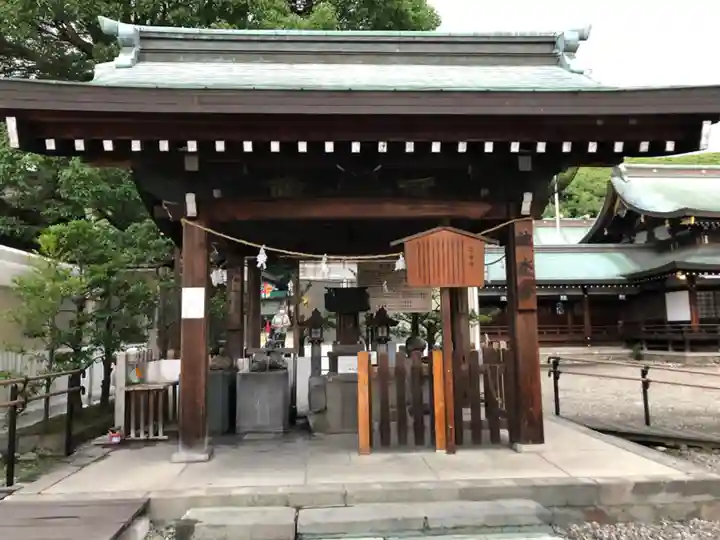 真清田神社の手水舎