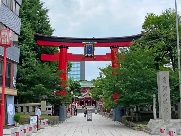 富岡八幡宮の鳥居