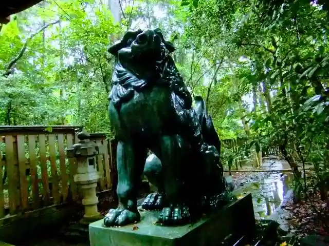 駒木諏訪神社の狛犬