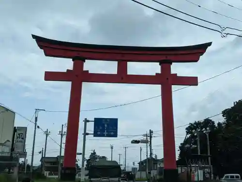 赤城神社の鳥居