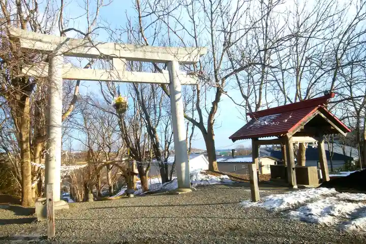 釧路一之宮 厳島神社の鳥居