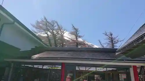 冨士山小御嶽神社の景色