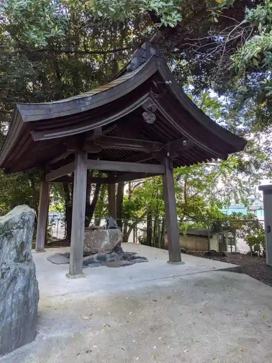 両社宮神社(宮町)の手水舎