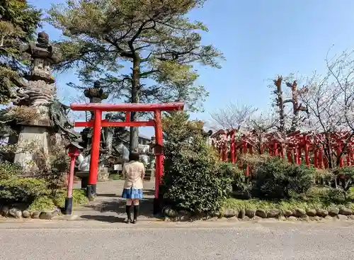 稲荷神社の鳥居