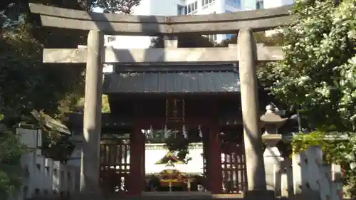 金王八幡宮の鳥居