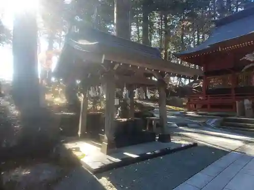 富士山東口本宮 冨士浅間神社の手水