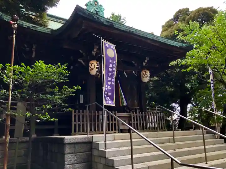 八幡神社の本殿・本堂
