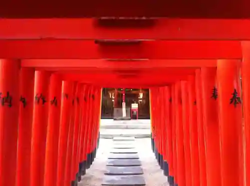 櫛田神社の鳥居