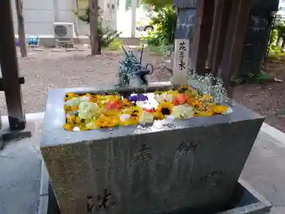 札幌諏訪神社の手水舎