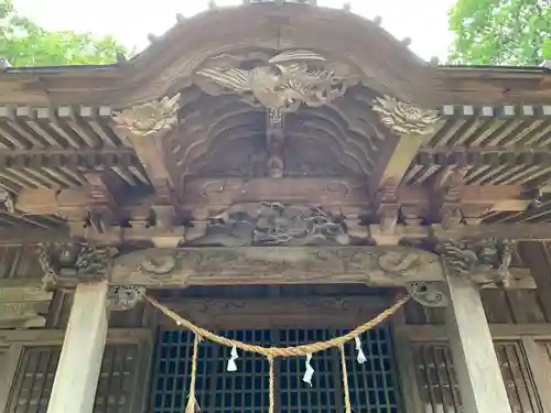 八幡神社の芸術