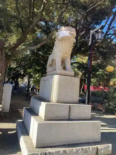 平塚八幡宮の狛犬