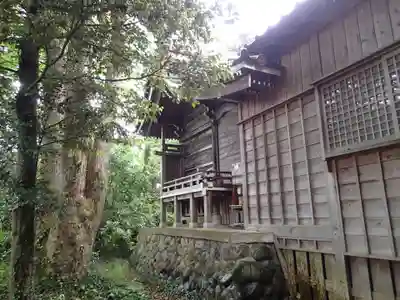 大堰神社の本殿・本堂