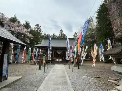 滑川神社 - 仕事と子どもの守り神(福島県)