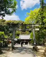 八幡神社松平東照宮の鳥居