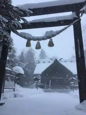 栗沢神社の鳥居