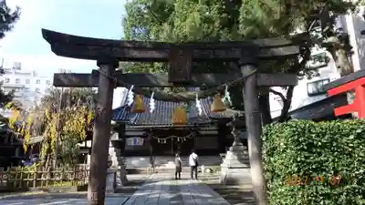 安江八幡宮（金沢水天宮）の鳥居