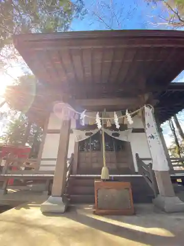 諏訪内山神社の本殿・本堂