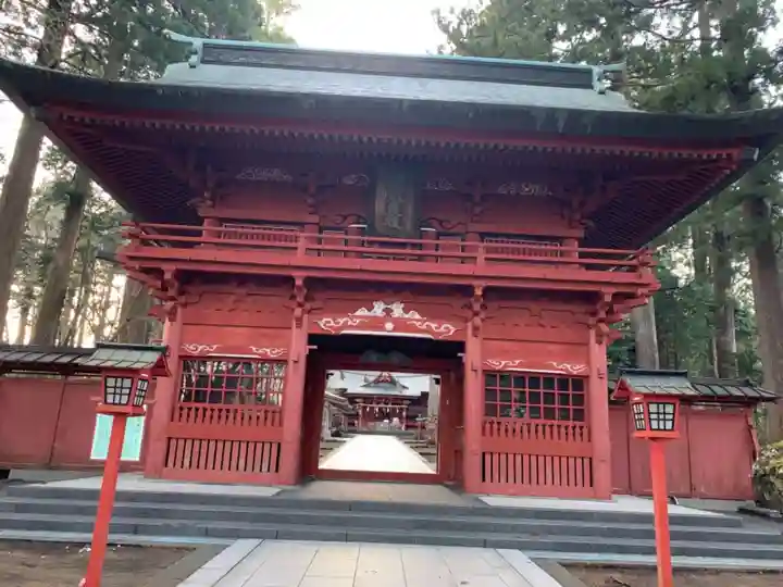 富士山東口本宮 冨士浅間神社の山門・神門