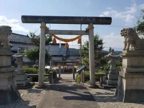 天王山神社の鳥居