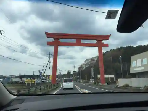 笠間稲荷神社の鳥居