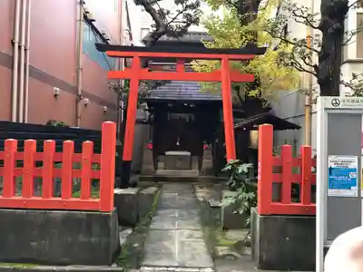 出世稲荷神社（柳森神社境外摂社）の鳥居