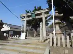 渋川神社の鳥居