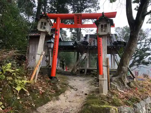 奥津嶋神社の鳥居