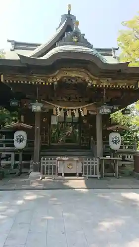 白旗神社の本殿・本堂