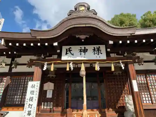 敷津松之宮　大国主神社の本殿・本堂