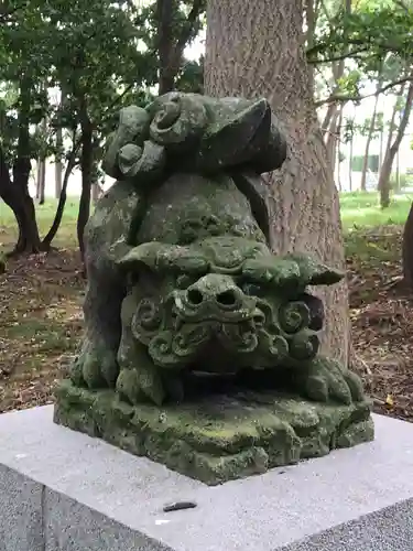 羽幌神社の狛犬