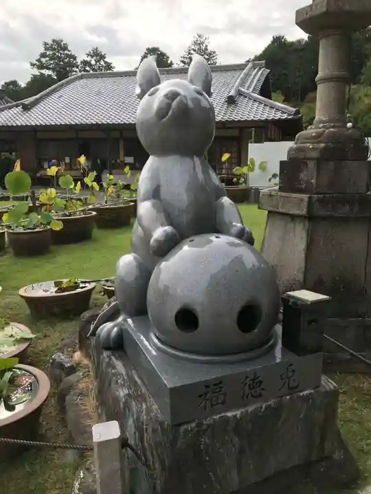 三室戸寺の狛犬